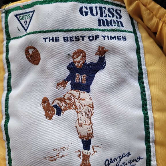 Vintage Guess football collection bomber - Picture 2 of 3